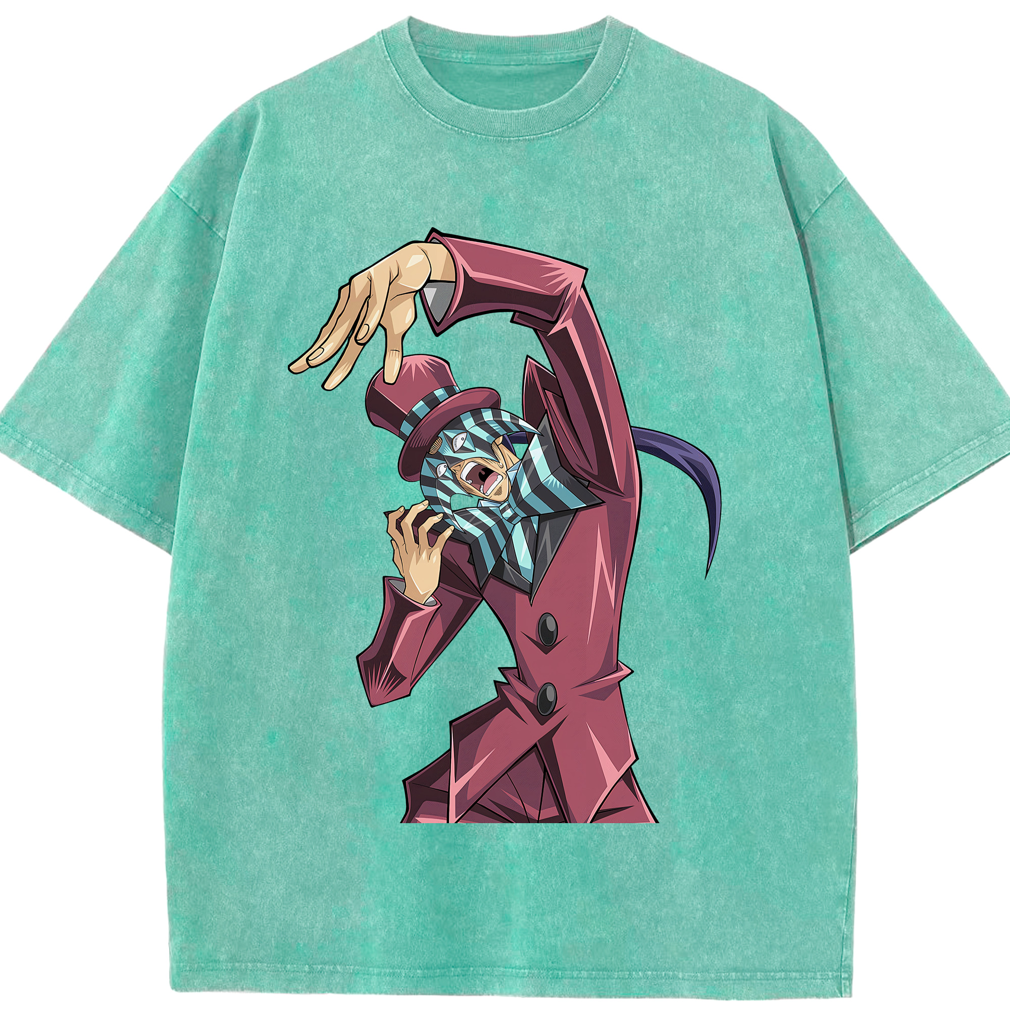 （画像用） 遊☆戯☆王 Yu-Gi-Oh! 綿100% ヴィンテージ風 半袖Tシャツ（フロントプリント）